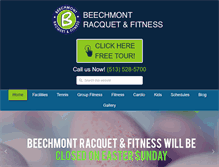 Tablet Screenshot of beechmontfitness.com